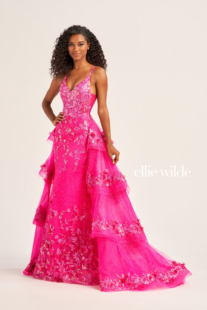 Sherri Hill Blush prom dress at XO by Sophia's