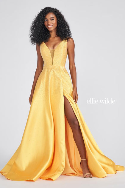 Prom dress with sunflowers sale