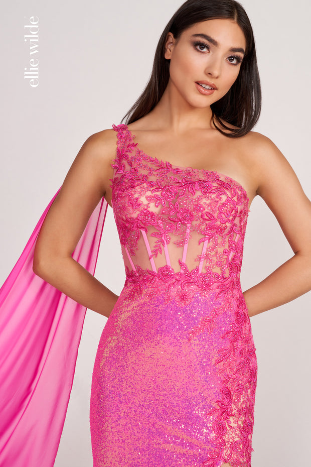 ELLIE WILDE prom dress- EW34020