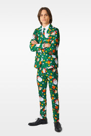 BOYS Santa Elves Green Tux or Suit