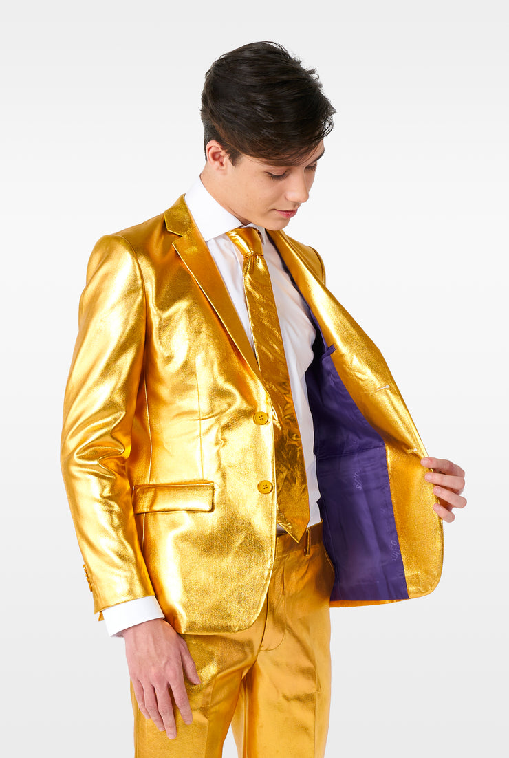 TEEN BOYS Groovy Gold Tux or Suit