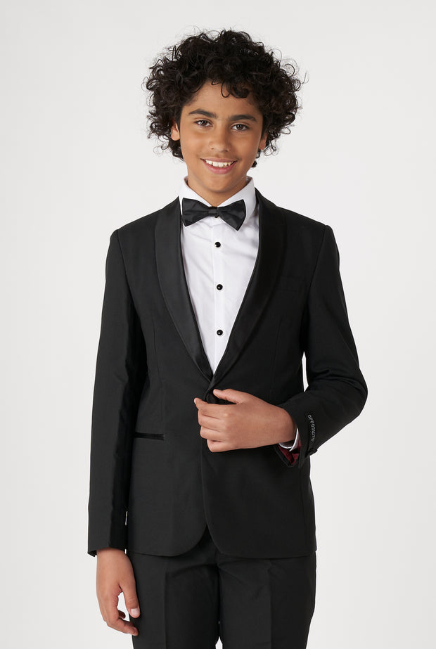 TEEN BOYS Jet Set Black Tux or Suit