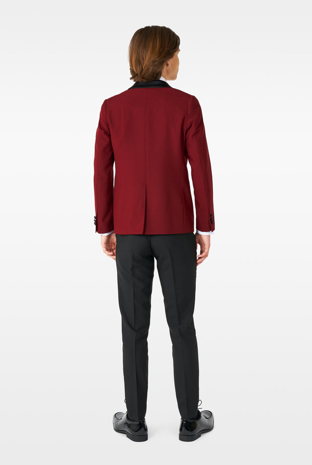 TEEN BOYS Hot Burgundy Tux or Suit