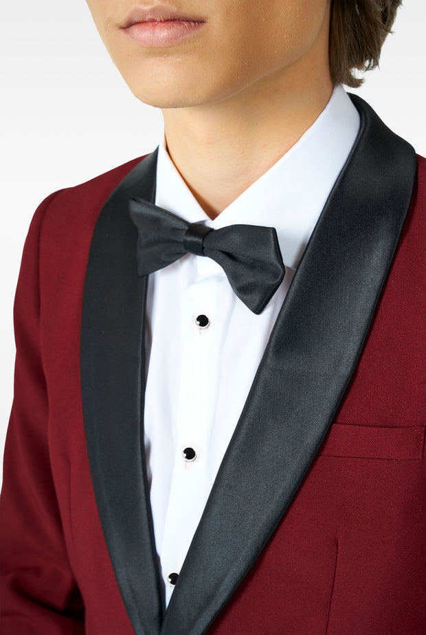 TEEN BOYS Hot Burgundy Tux or Suit