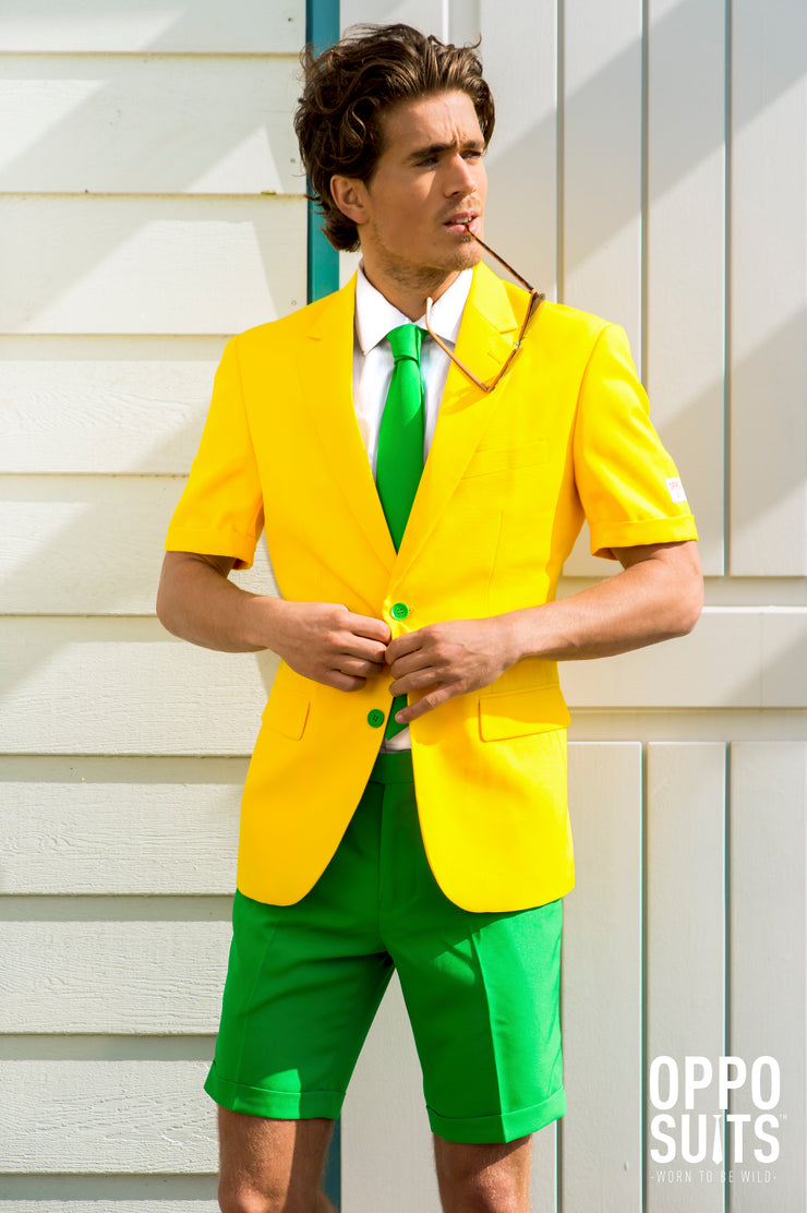 SUMMER Green and Gold Tux or Suit